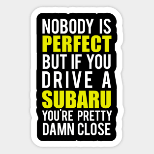 Subaru Owners Sticker